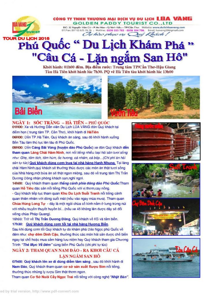 PHÚ QUỐC-LẶNG NGẮM SAN HÔ